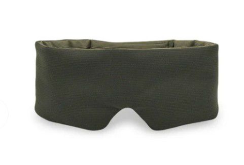 INNOTIER 銀織滅毒冰涼減紋眼罩 - 深橄欖綠色