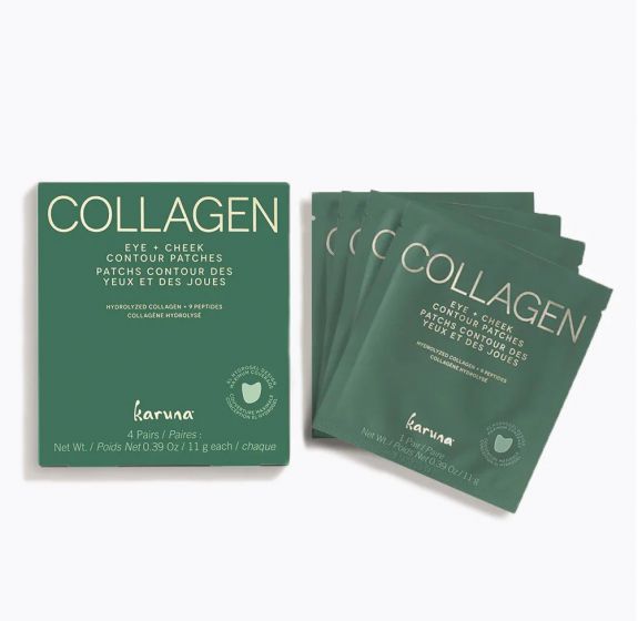 Karuna 膠原蛋白緊緻眼頰輪廓貼 - 4對裝 (美國)