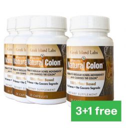 Greek Island Labs - 草本解便膳食 Natural Colon supplement (買三送一)