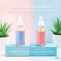 Adonia Organics 水潤青春膠原日夜精華組合